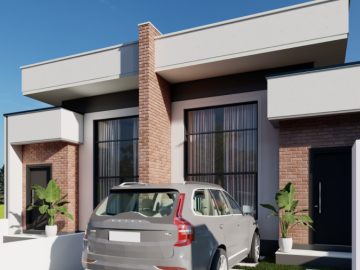 Fortes imóveis vende - Casa Moderna com dois dormitórios