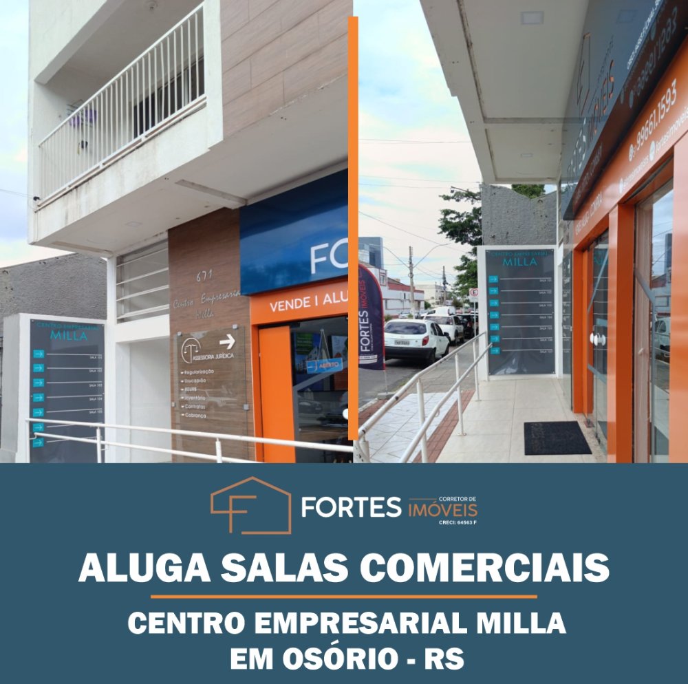 Sala Comercial - Aluguel - Centro - Osrio - RS